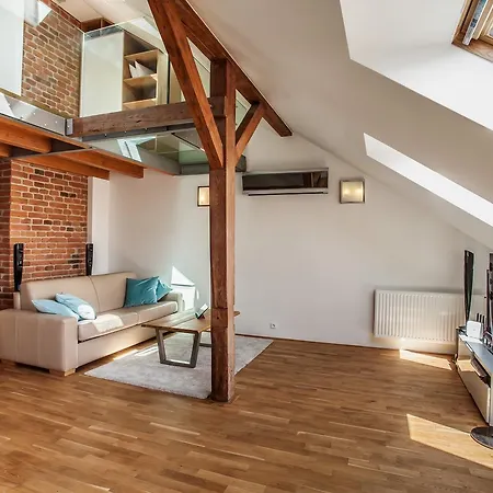 Roof Top Ruterra Loft With 360 Terrace Apartment